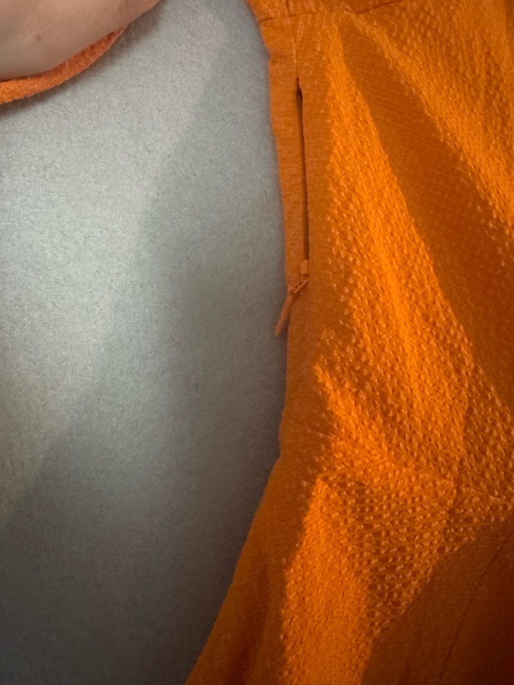 Ted Baker Orange Bow Front Mini Dress with Puff Sleeves - Picture 10 of 11